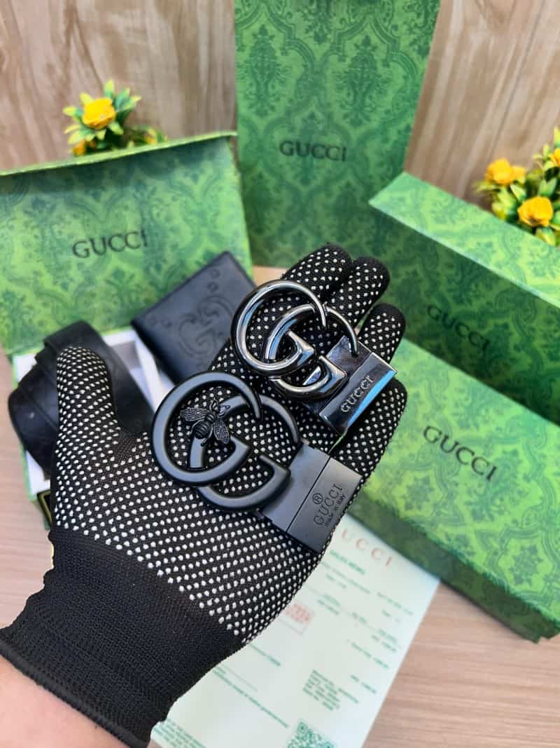 GUCCI_2_Buckle_Belt_&_wallet_Combo_C395