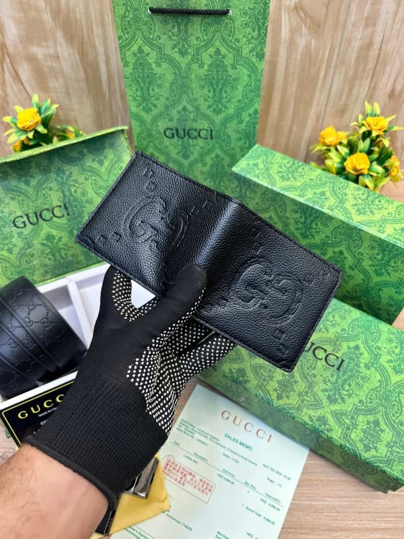 GUCCI_2_Buckle_Belt_&_wallet_Combo_C395