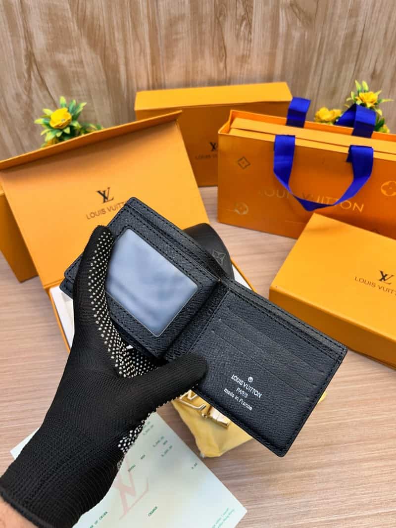 LOUIS_VUITTON_2 Buckle Belt & wallet Combo C392
