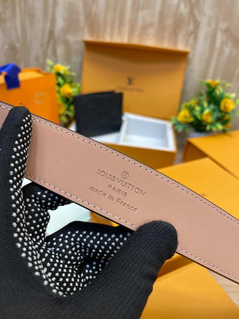LOUIS_VUITTON Premium_Belt_&_wallet_Combo_C386
