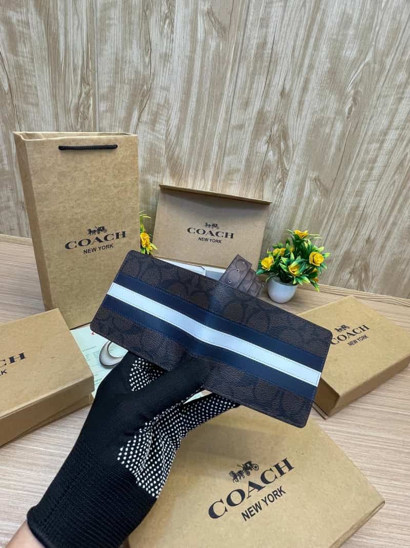COACH_2_Buckle_Belt_&_wallet_Combo_C385