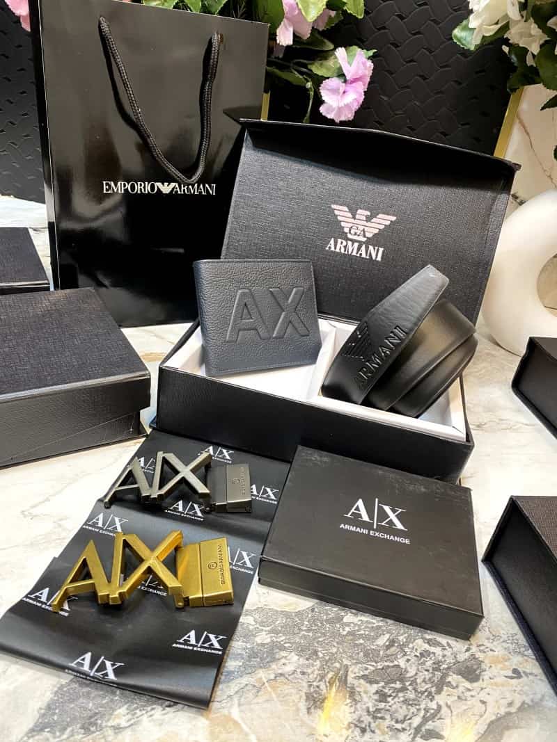 ARMANI_2_Buckle_Belt_&_wallet_Combo_C335