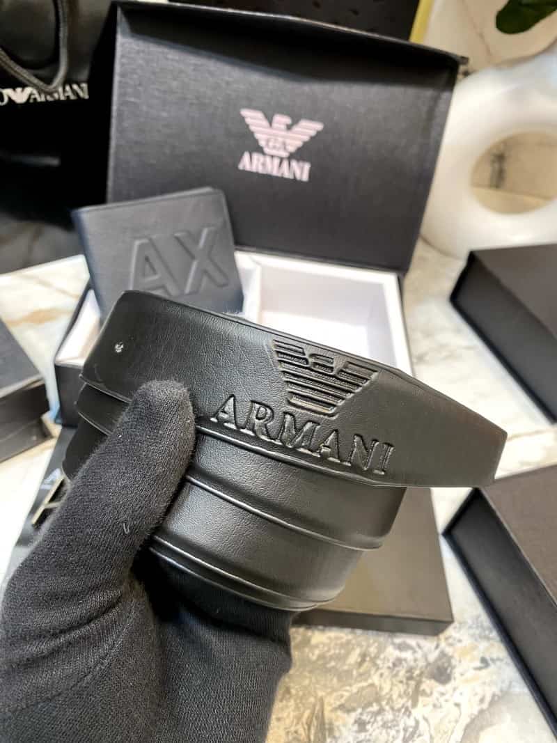ARMANI_2_Buckle_Belt_&_wallet_Combo_C335