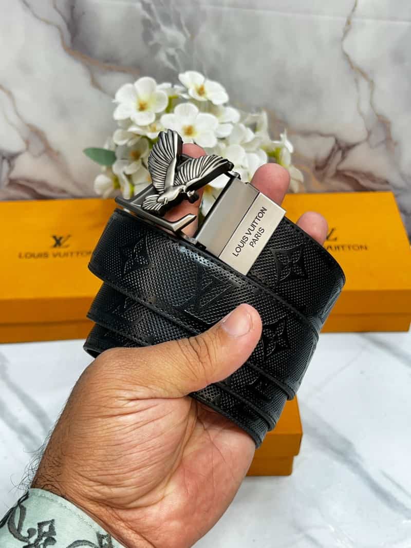 LV 10Uis VUITTON PREMIUM QUALITY IMP REVERSEABLE BELT WITH OG BOX LV-315