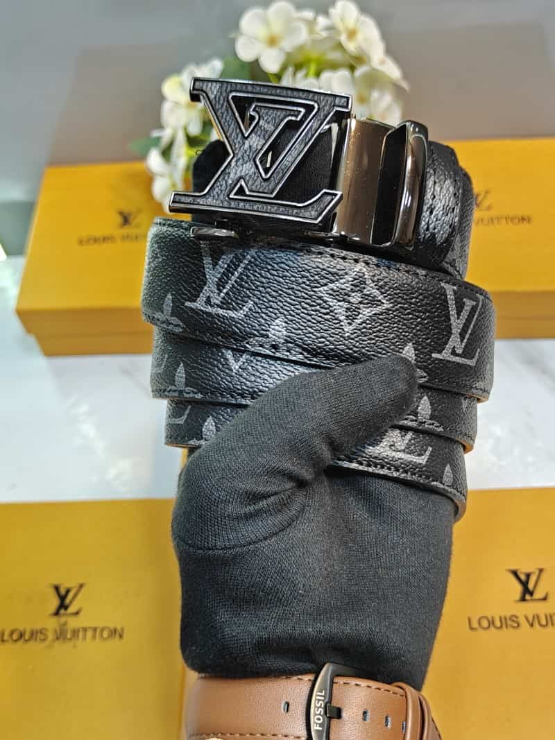 LV LO·U!S! VUI_TTON PREMIUM QUALITY IMP REVERSEABLE BELT WITH OG BOX LV-311