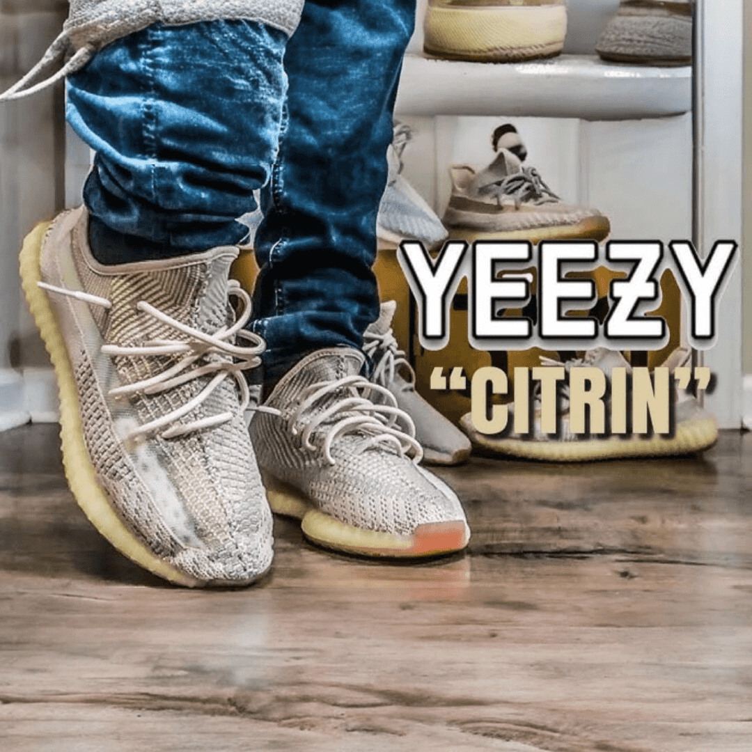 Adidas Yeezy Boost 350 V2 Citrin Reflective With Full Accessories