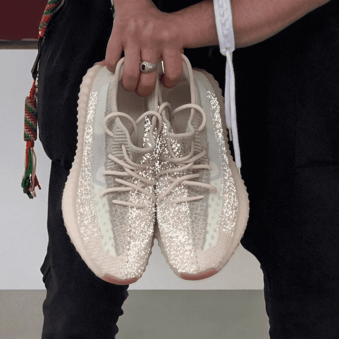 Adidas Yeezy Boost 350 V2 Citrin Reflective With Full Accessories