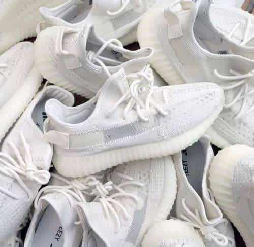 Adidas Yeezy Boost 350 V2 Bone Semi UA With Full Accessories