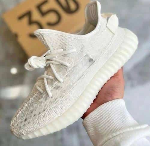 Adidas Yeezy Boost 350 V2 Bone Semi UA With Full Accessories