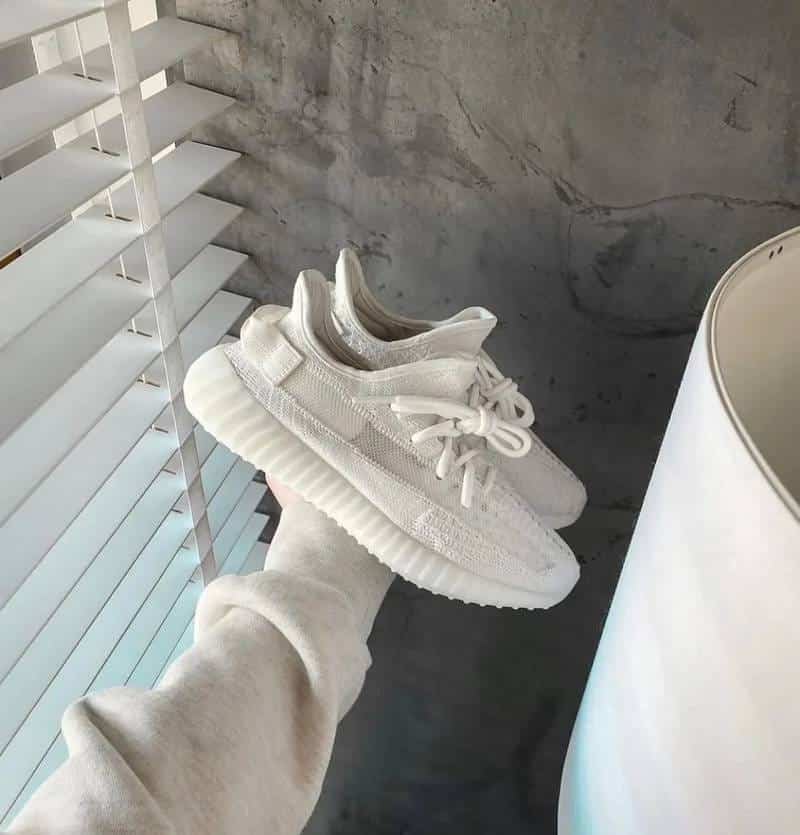 Adidas Yeezy Boost 350 V2 Bone Semi UA With Full Accessories