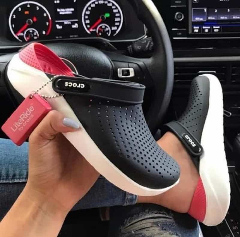 CROCSS 360 Literide BLACK RED (FIX)