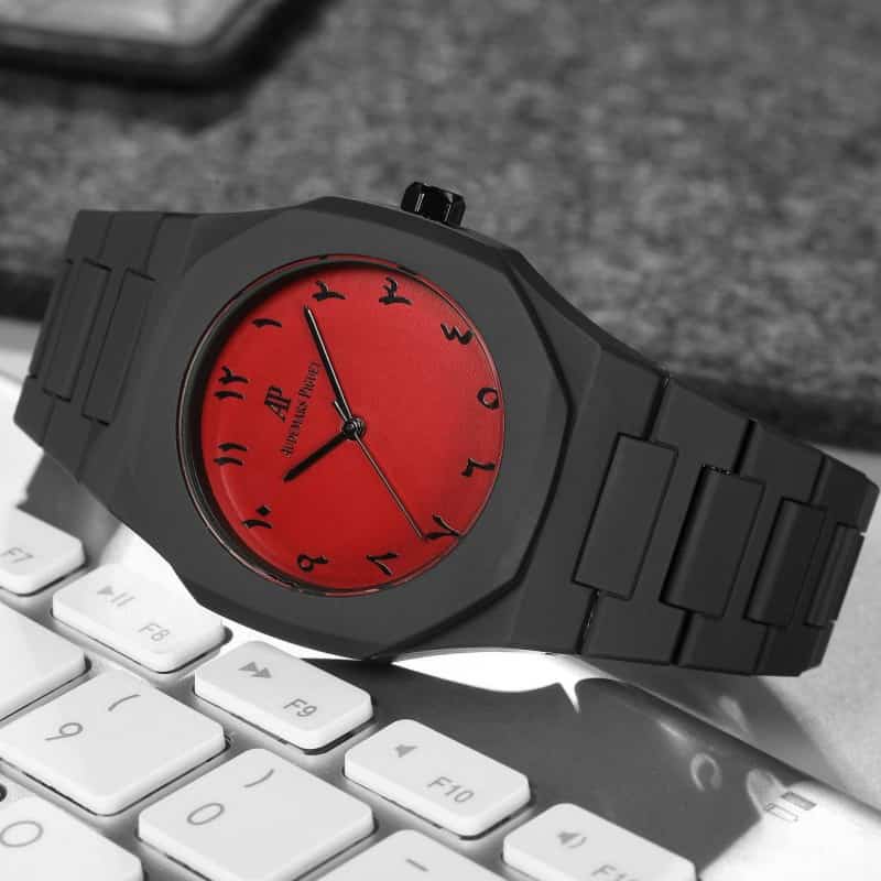 Audemars pigue_t Arabic Black Red