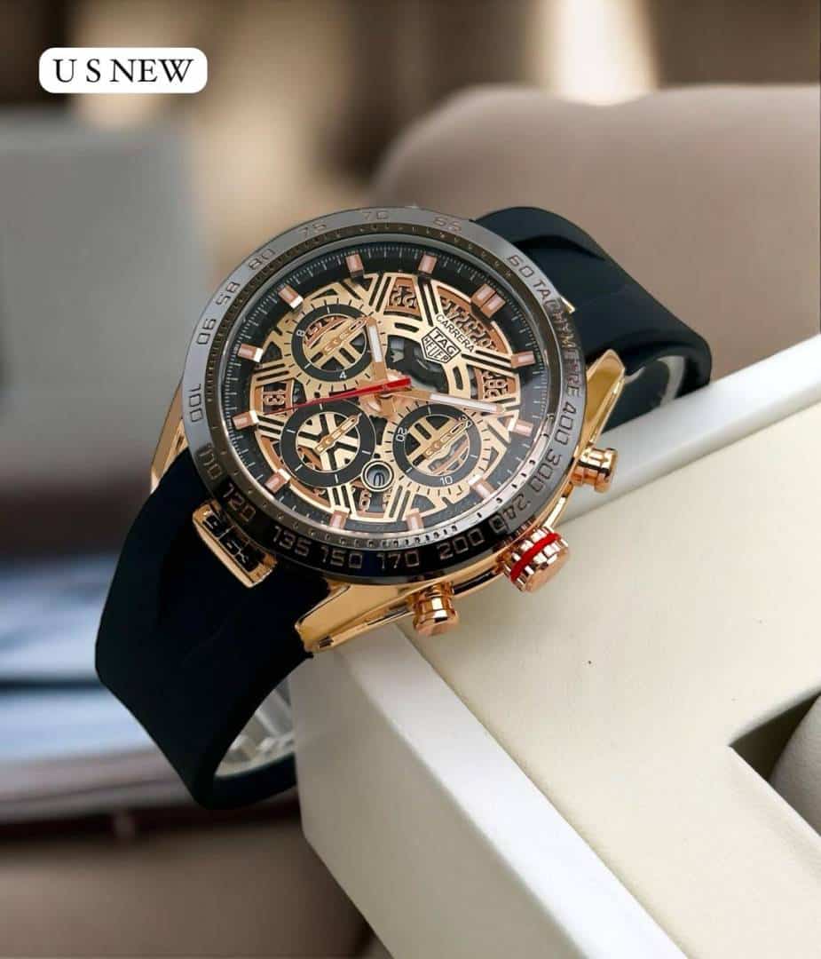 Tag_Heuer Carrera Black Gold