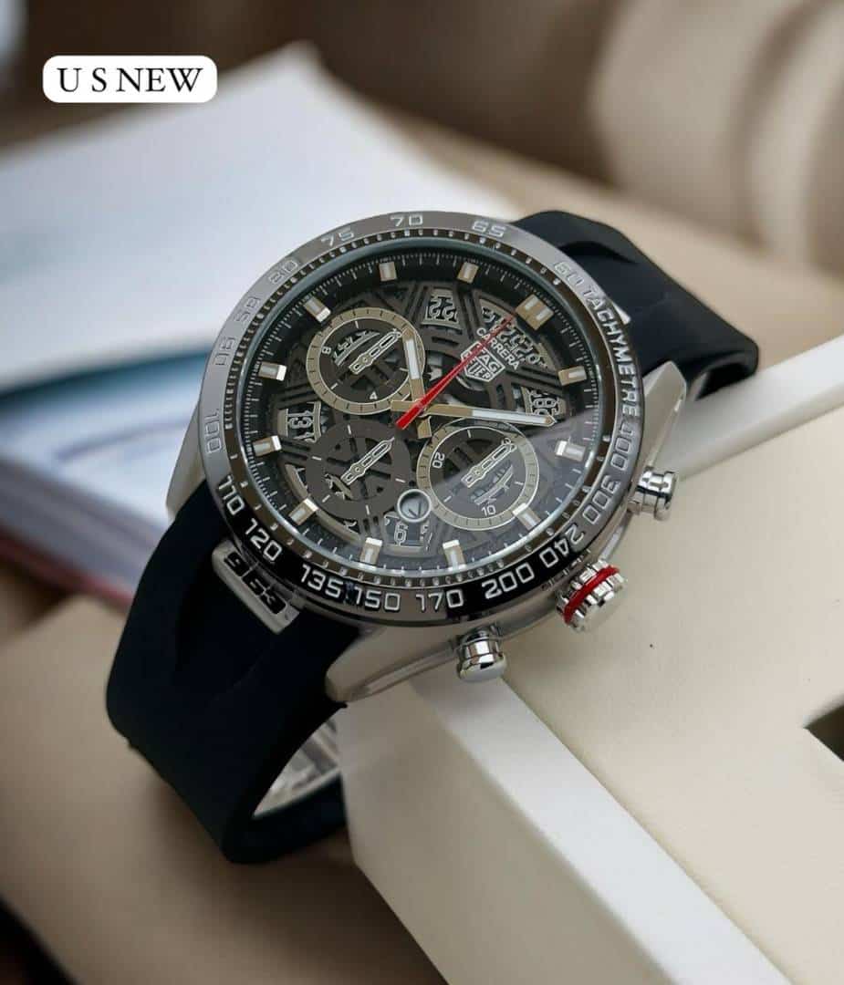 Tag_Heuer Carrera Black Silver