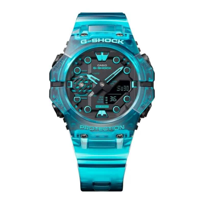 Casio G-Shock Analog-Digital Blue Resin