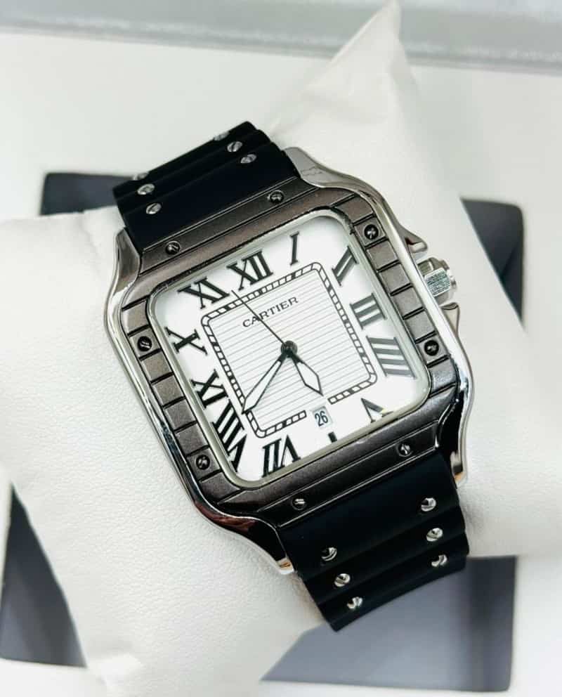 Cartie_r de santos sleek grey luxury