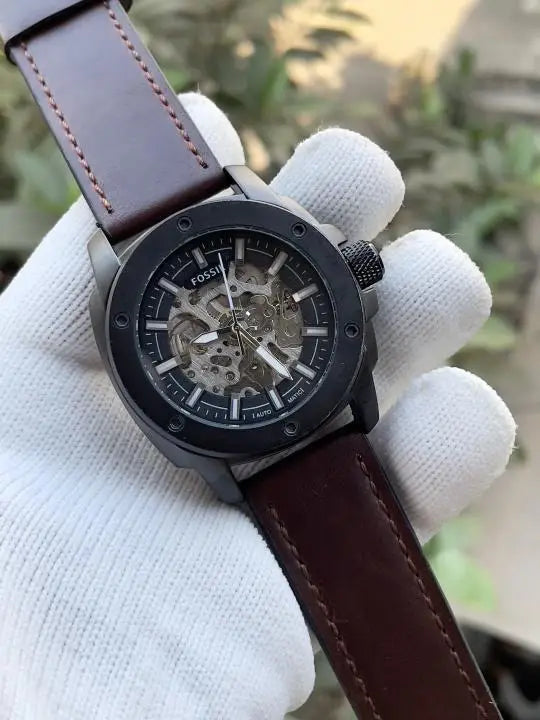 Fossil_l leather automatic