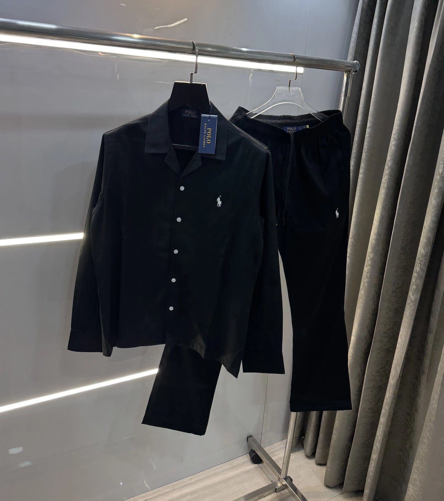 Ralph  Lauren Black Logo Work Premium Tracksuit