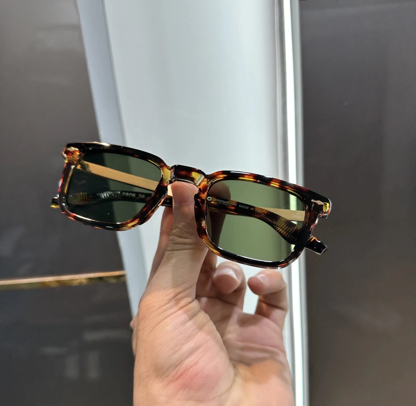 Jacques Marie Mage Tiger Green Premium Shades 8806