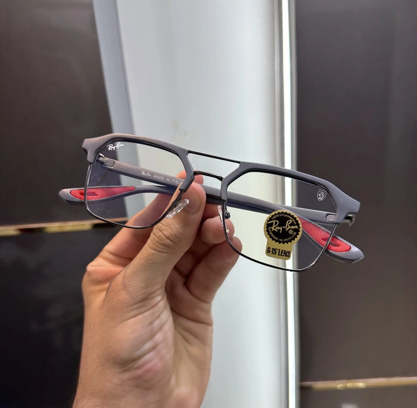 RayBan Grey Premium Glasses 04