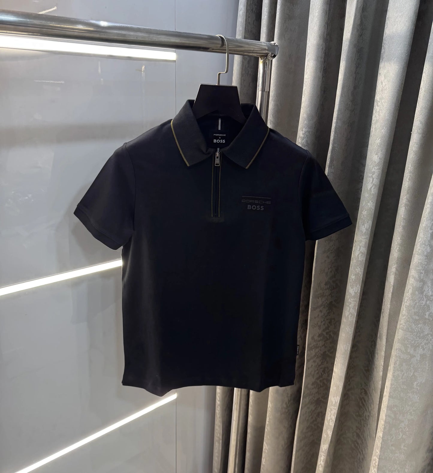 Hugo  Boss Black Porsche Limited Edition Premium Polo T-shirt