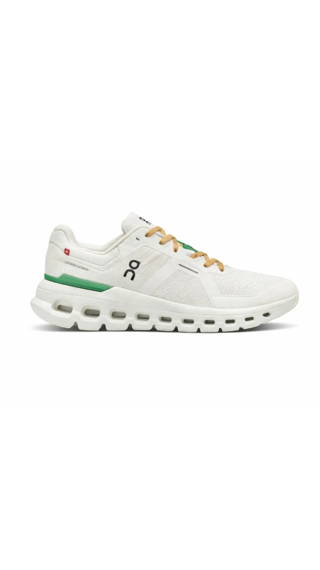 On Cloud Runner 2 Undyed White Green