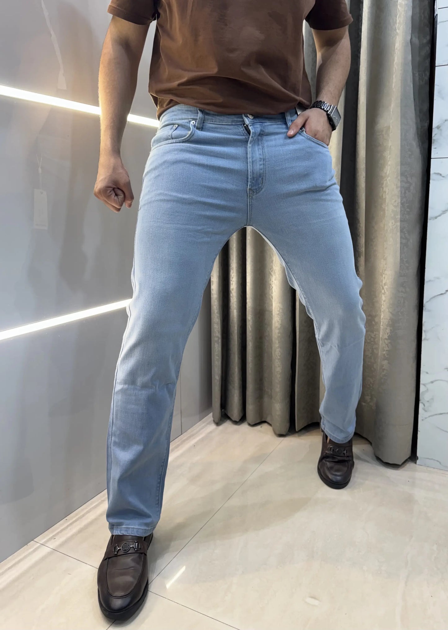 Lacost e Sky Blue Imported Hyperflex.. Denim