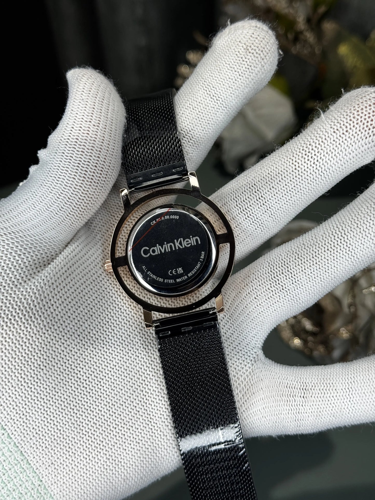 Calvin Klein Rose Gold Black Premium Watch