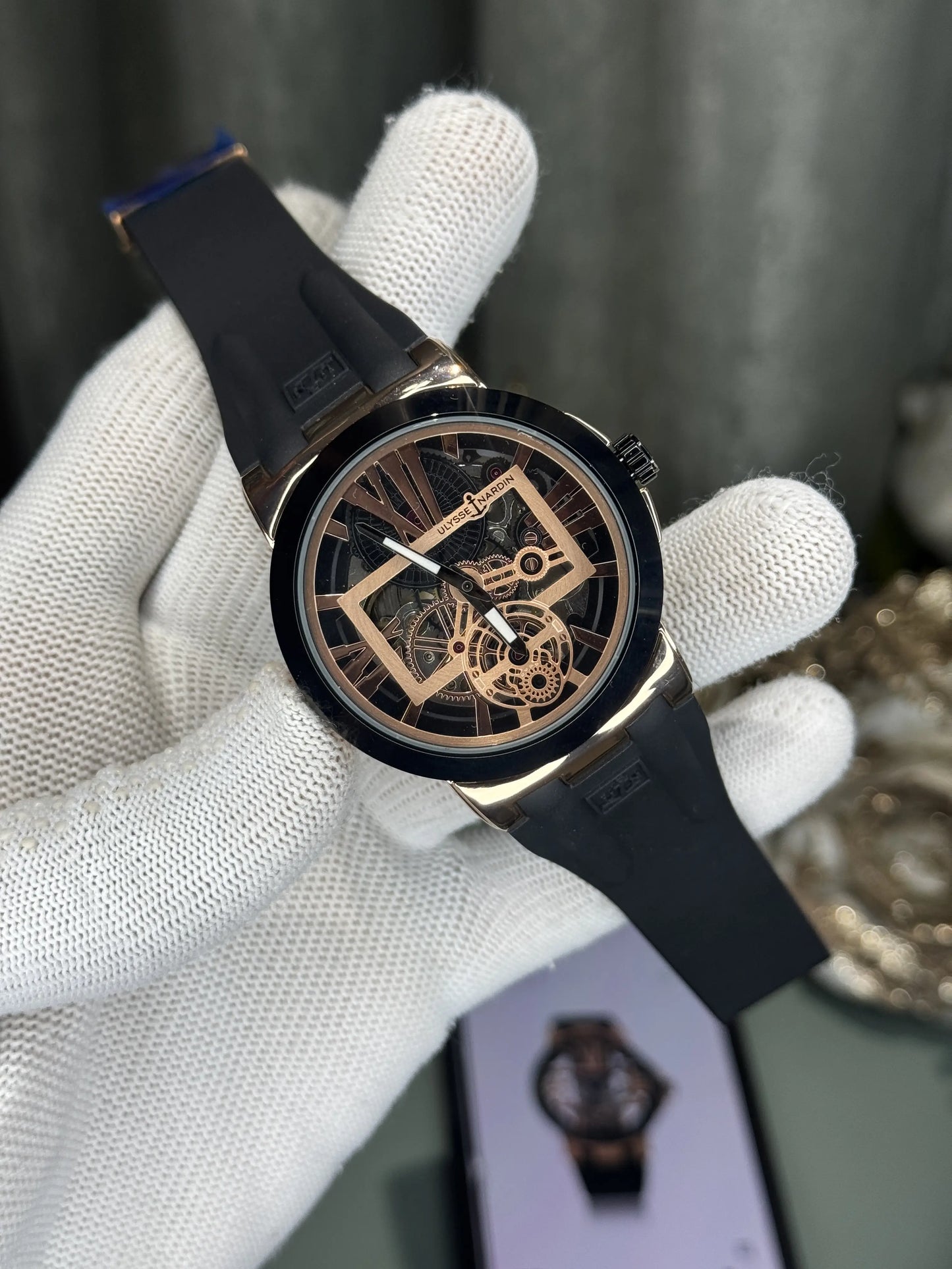 Ulysse Nardin Black Copper Black Premium Automatic Watch