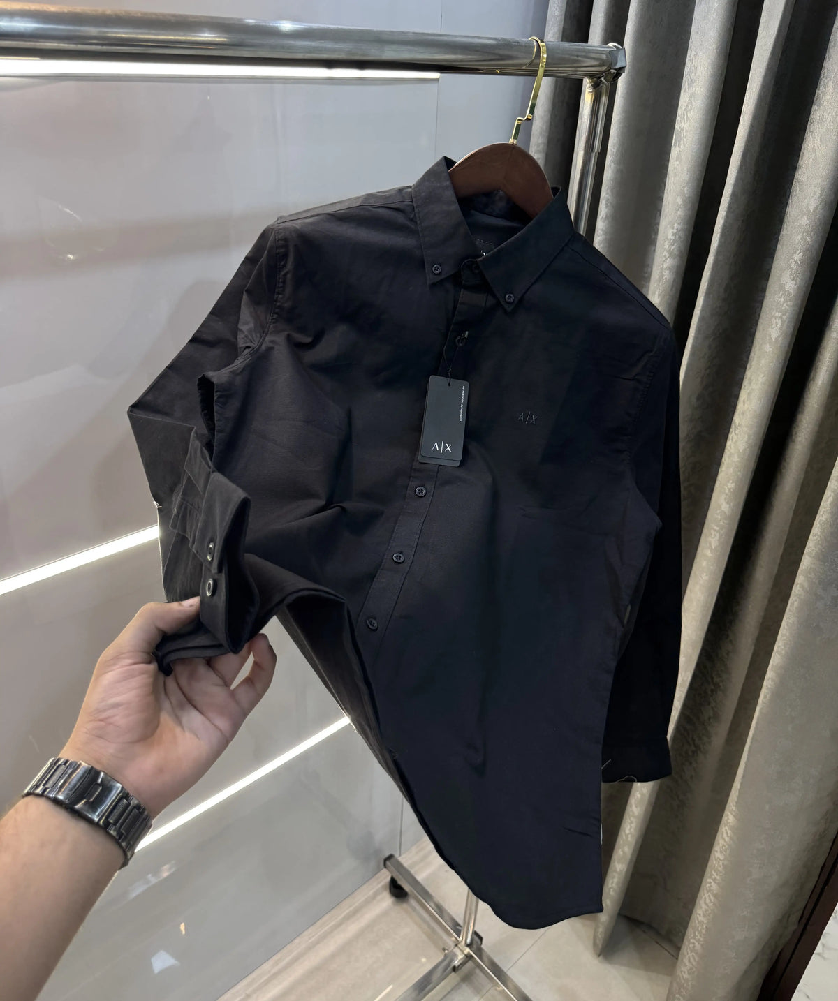 Armani Exchange Black Premium Shirt