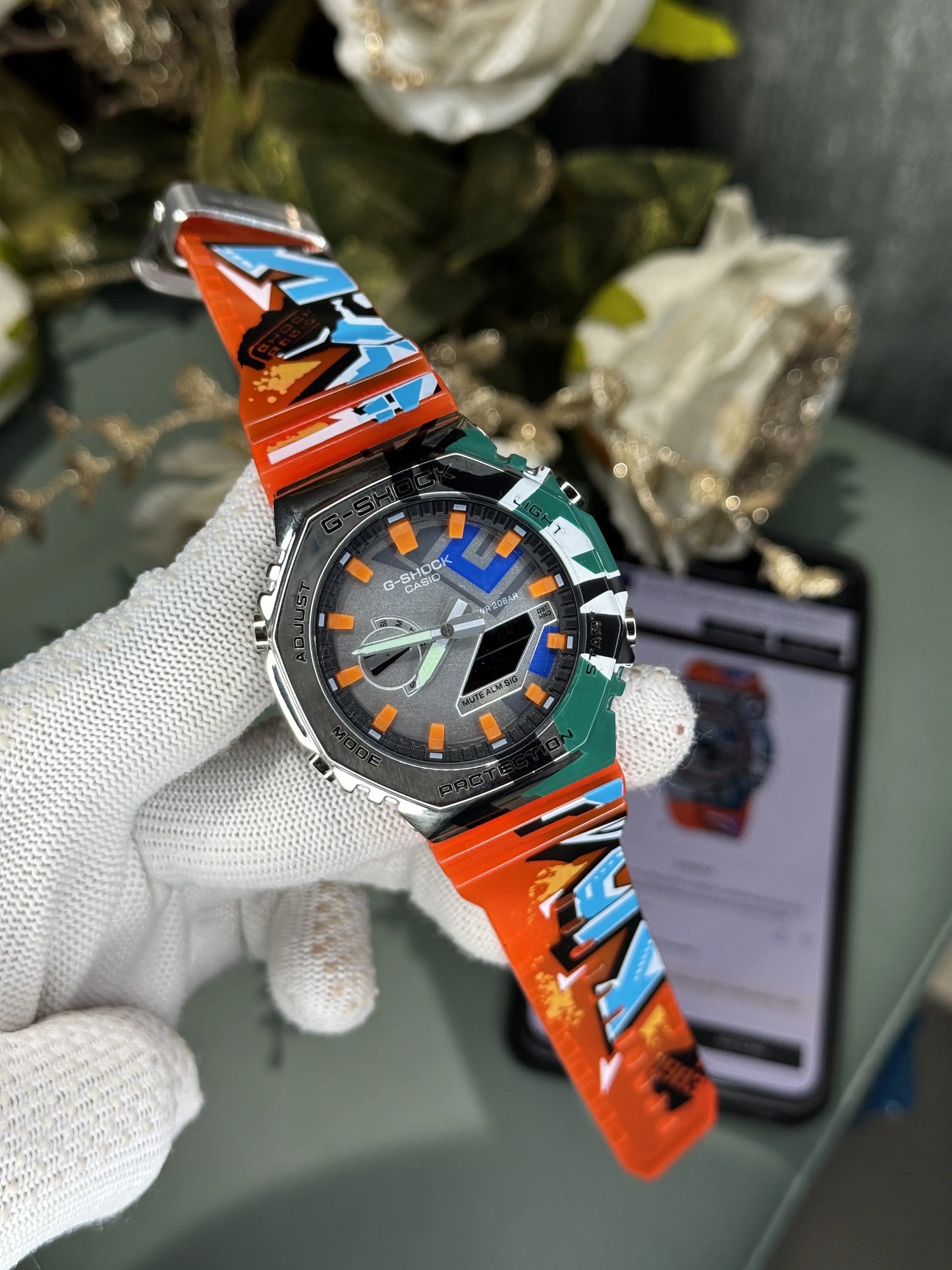 Casio Gshock Street Spirit Orange Premium Watch