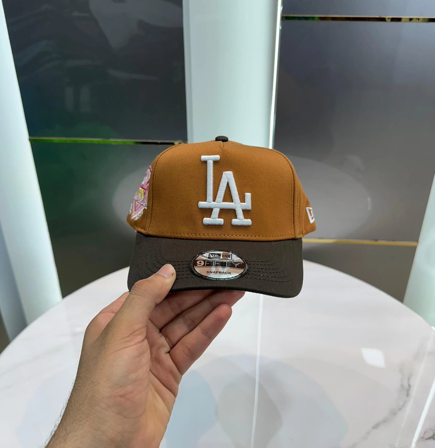 LA Tan Brown Imported Cap
