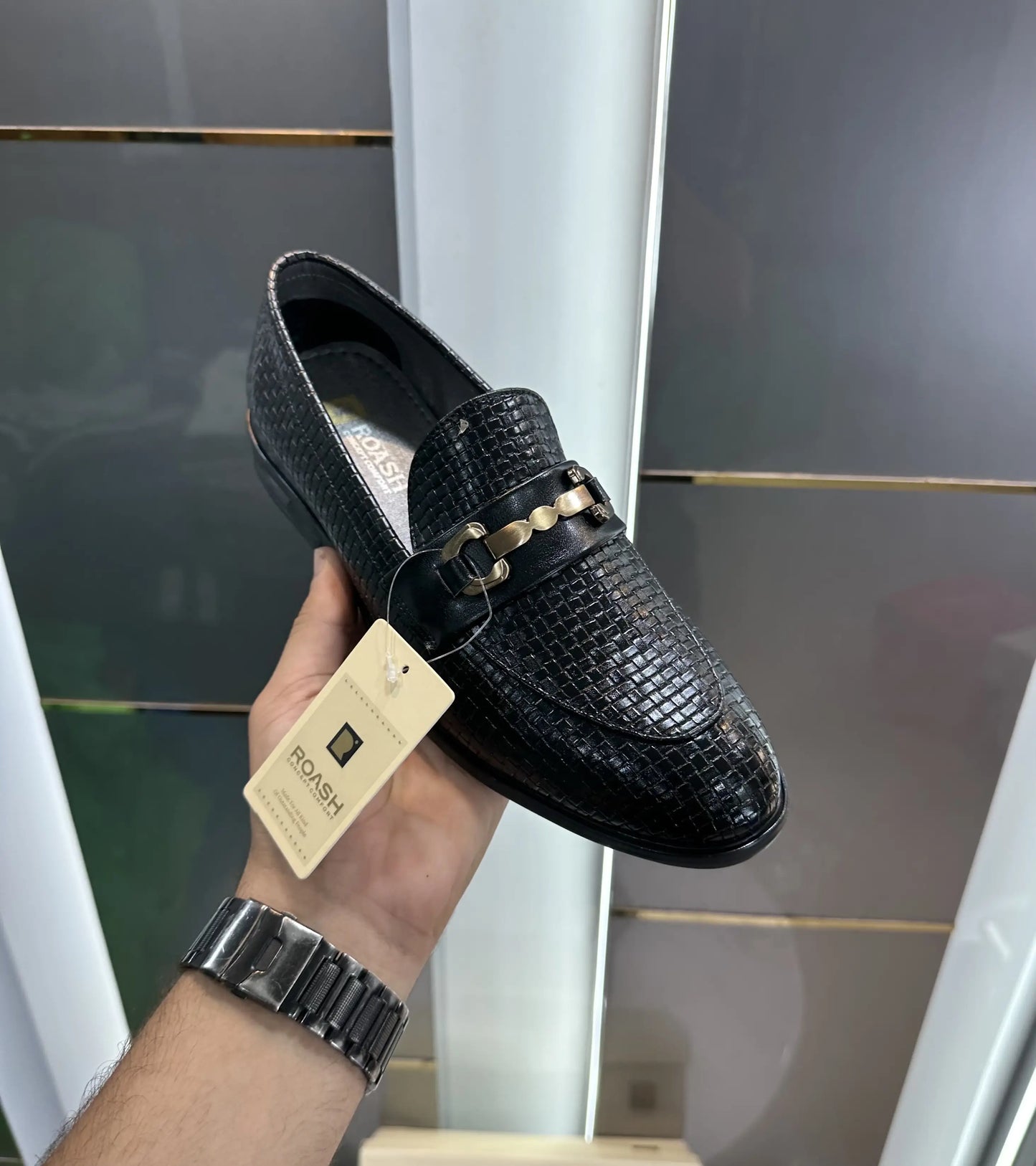 Roash Concept Premium Black Formal Loafer