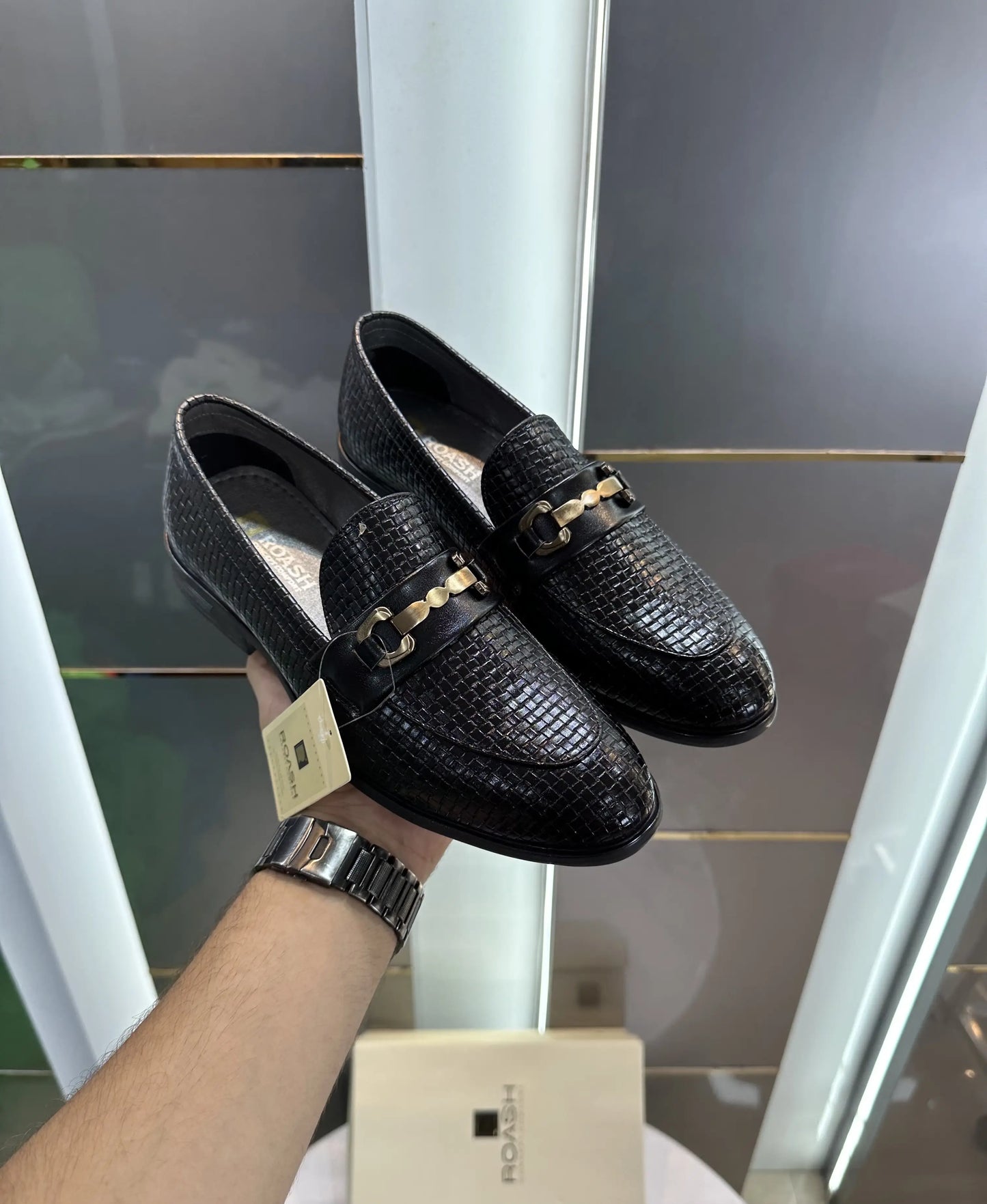 Roash Concept Premium Black Formal Loafer