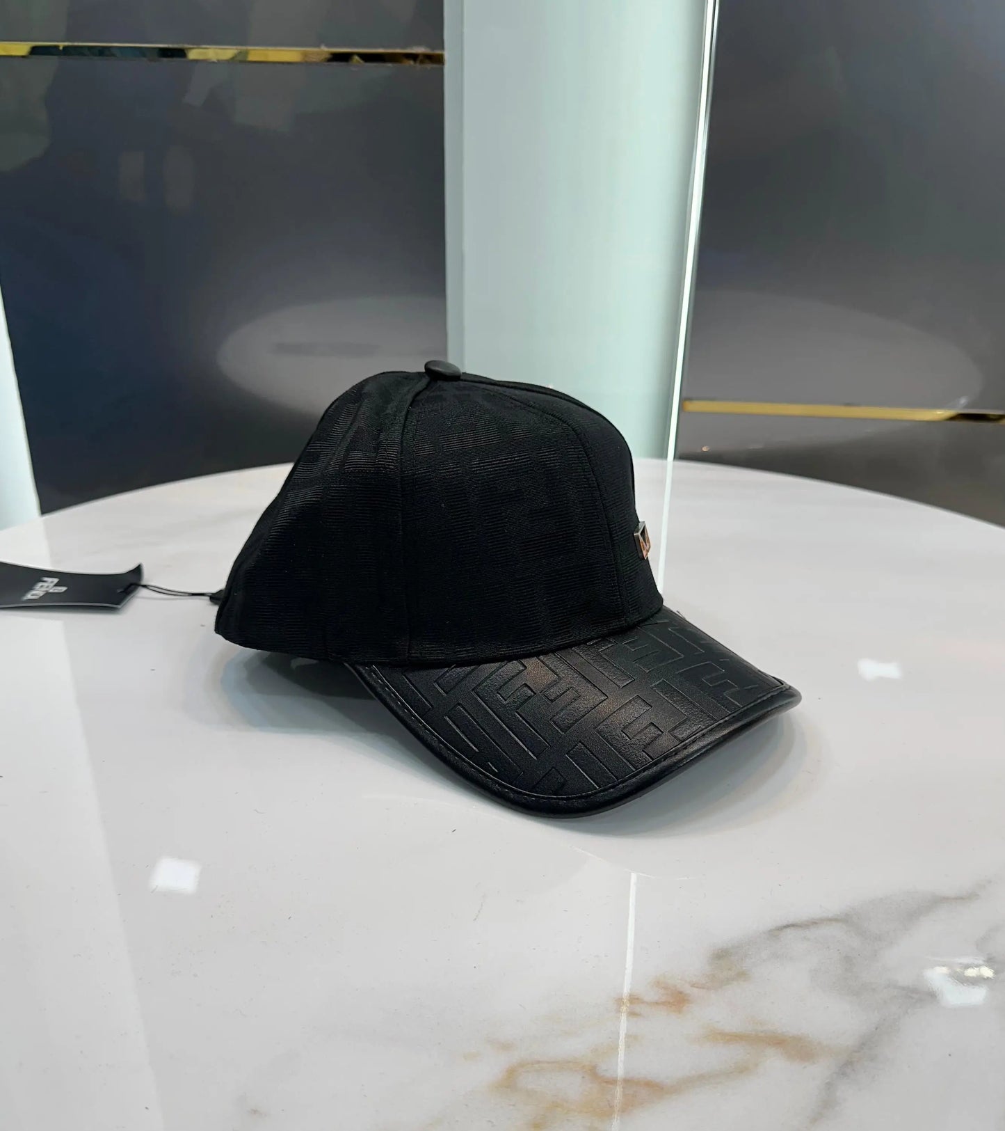 Fend i Black Monogram Premium Imported Cap