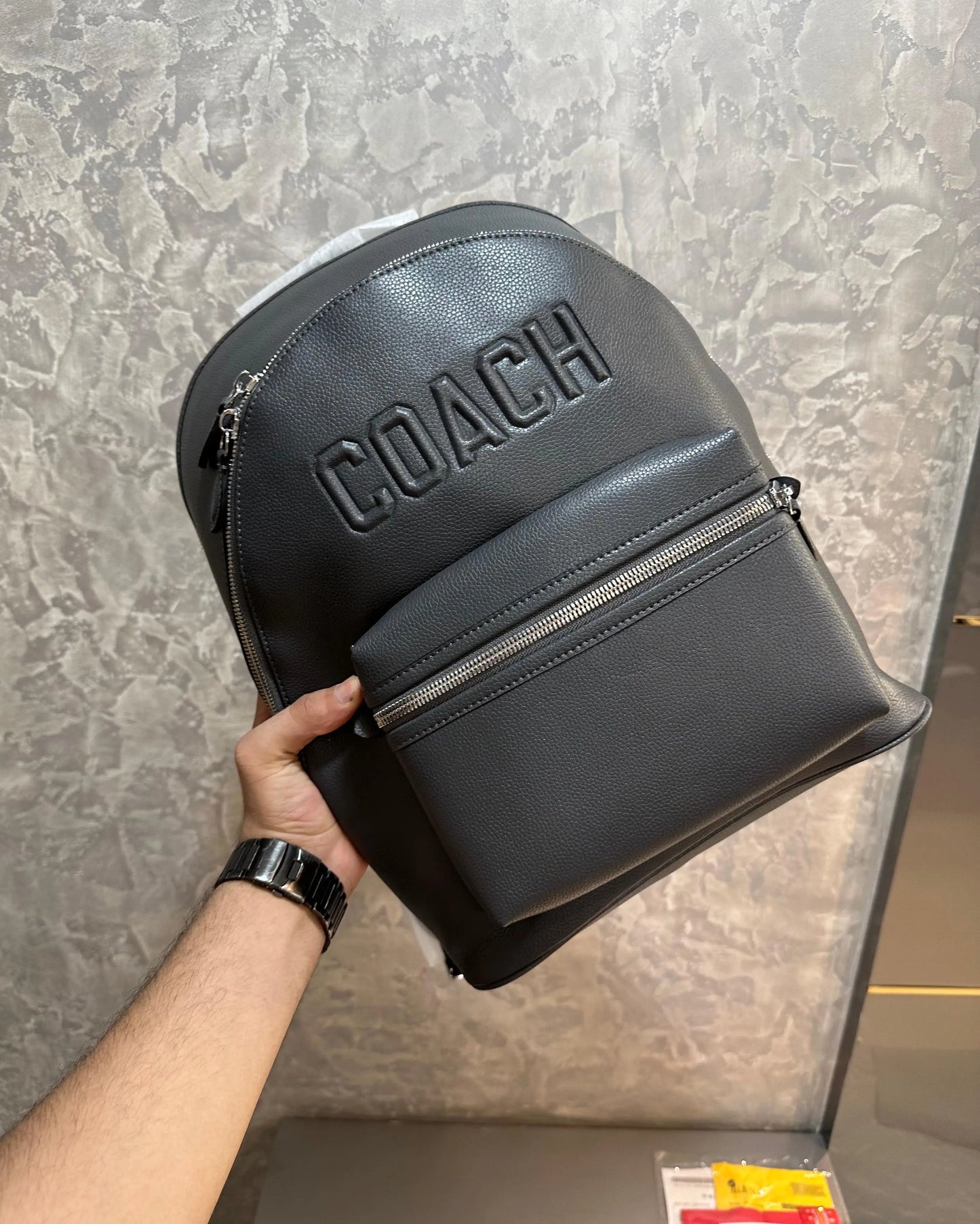 Coac h Dark Grey Luxury Imported BackPack