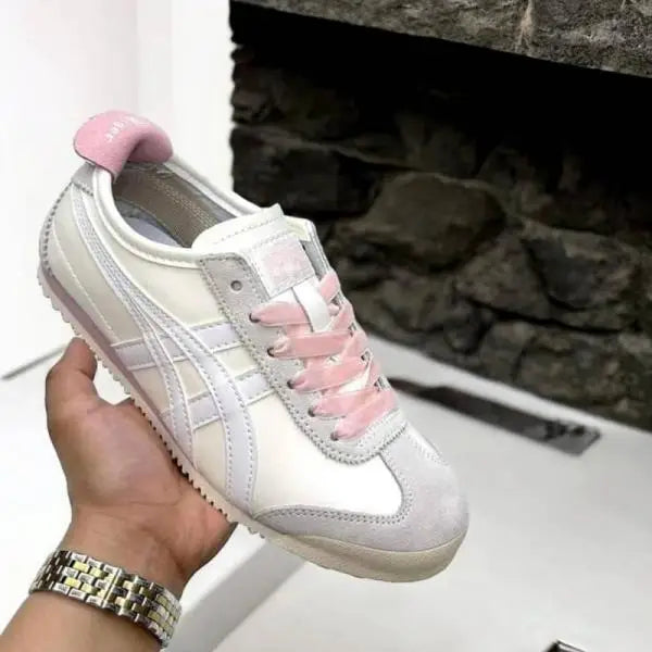 Onitsuk_a Tiger Mexico 66 Breeze Pink  Girls 7A Premium Sneakers D-1742