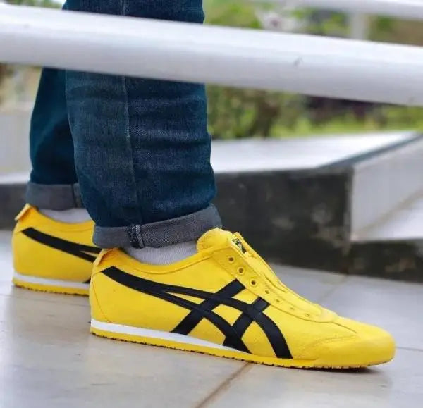 Onitsuk_a Tiger Mexico 66 Slip-On Yellow Black D-1868