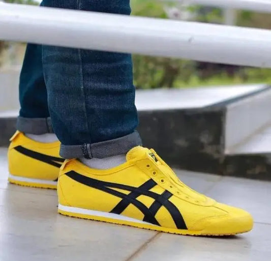 Onitsuk_a Tiger Mexico 66 Slip-On Yellow Black D-1868