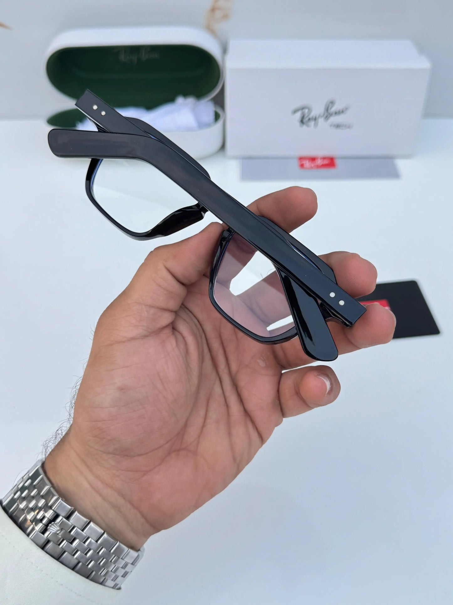 Rayban_1115_black_plano