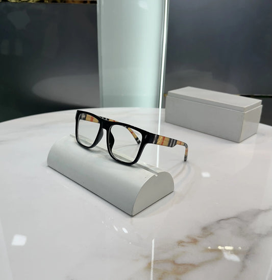 Burberry Transparent Luxury Sunglasses With Brand Box