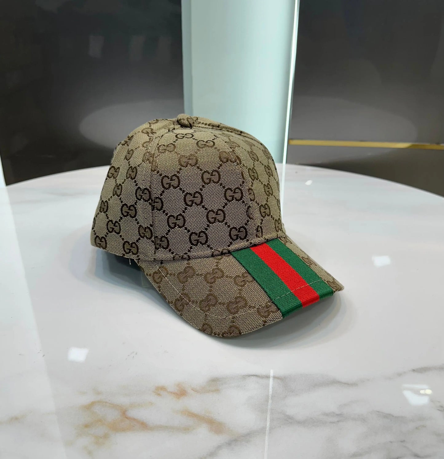 Gucc i Dark Beige 004 Premium Imported Cap