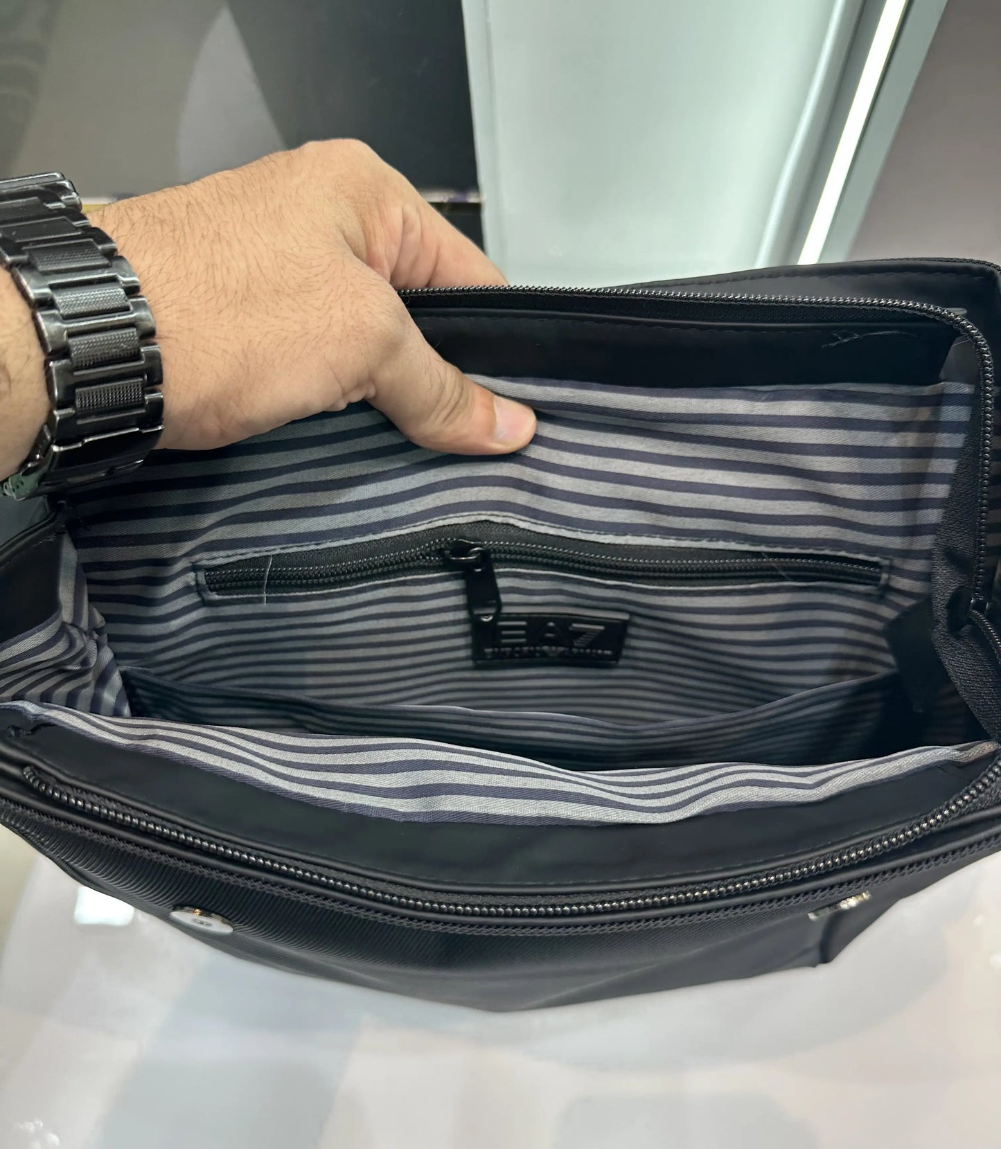 Giorgio Arman i Black Luxury Imported BackPack