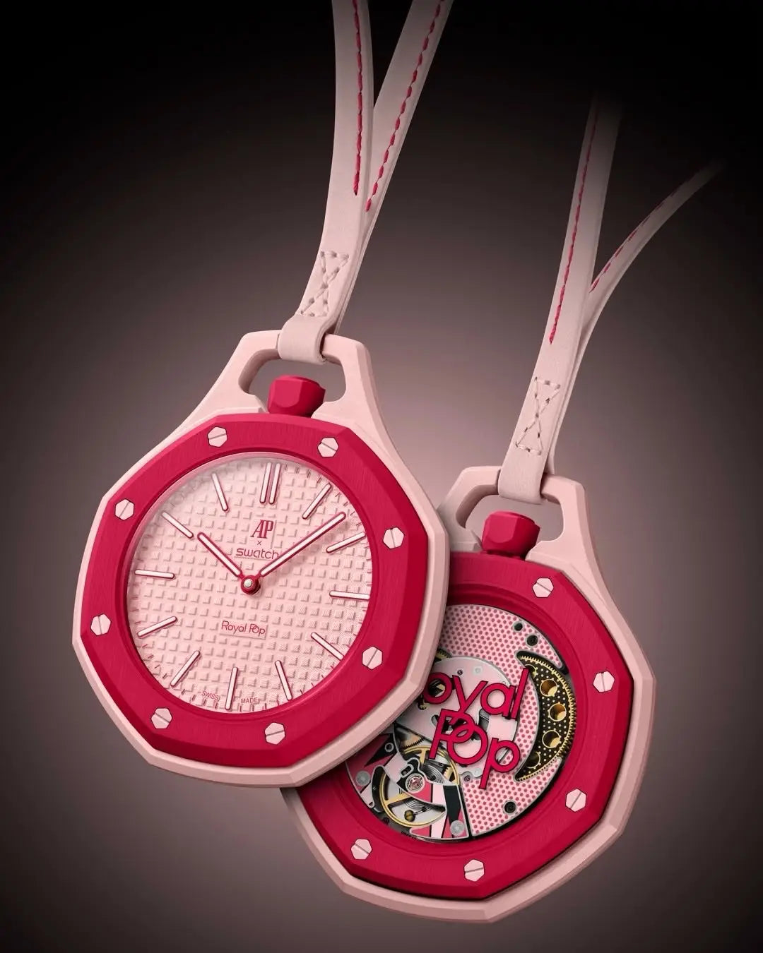AP x Swatch Royal Pop `Otto Rosso’