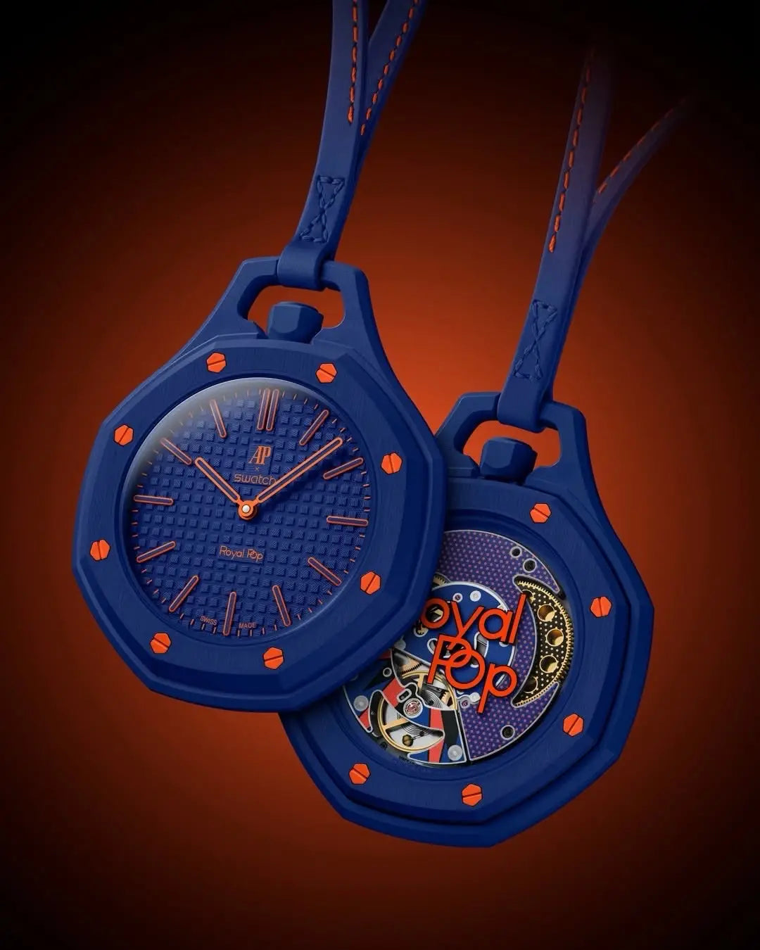 AP x Swatch Royal Pop `Orenji Hachi’