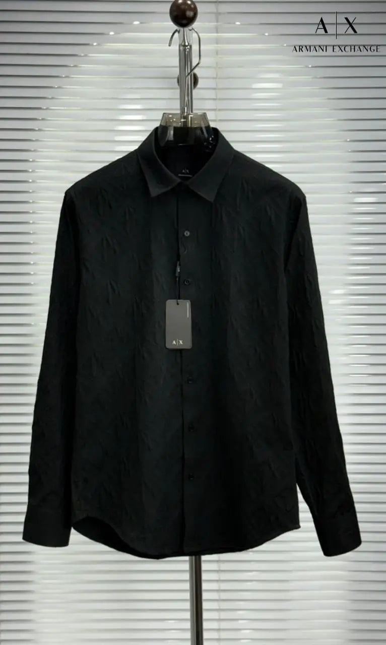 Arman i Exchange Black Luxury Shirt With Premium Box Packing