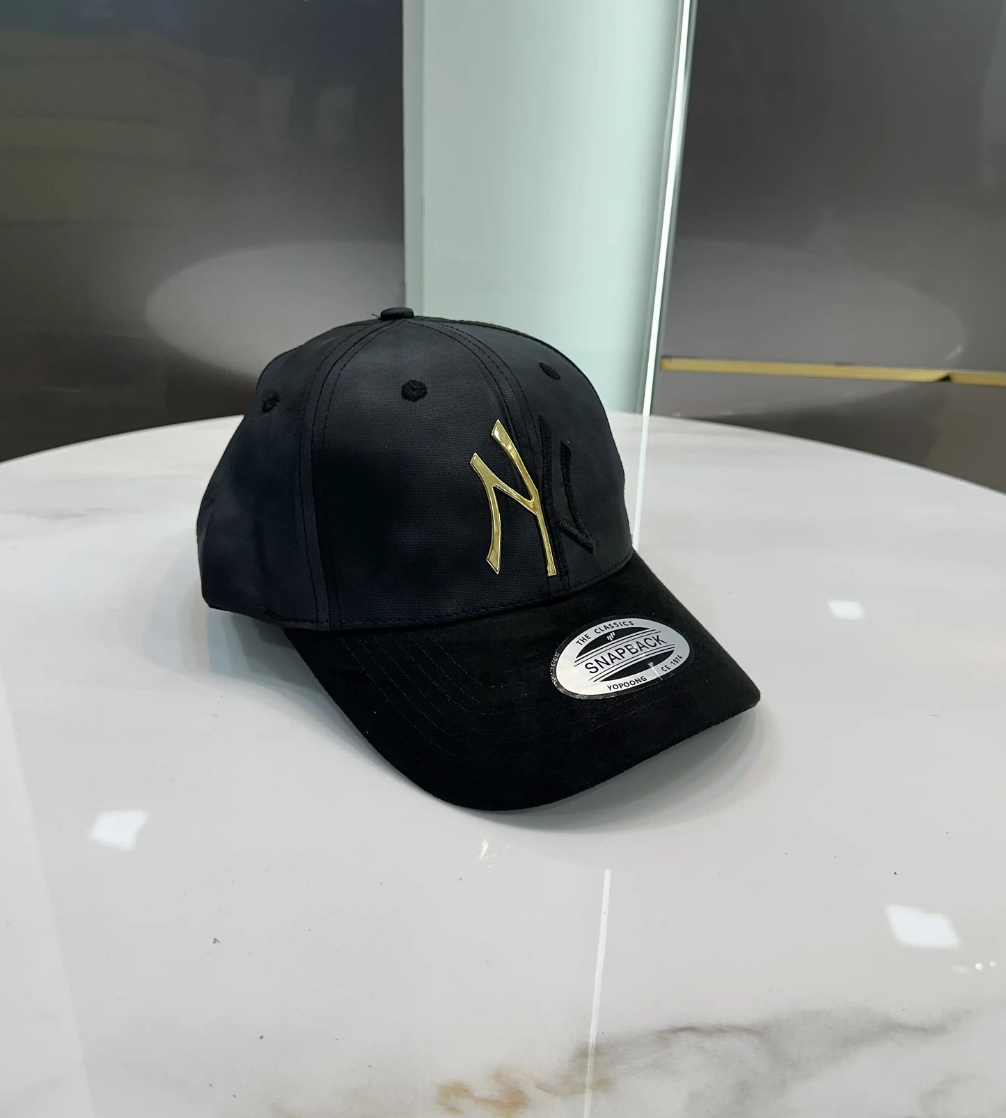 Ny Grey Premium Imported Cap