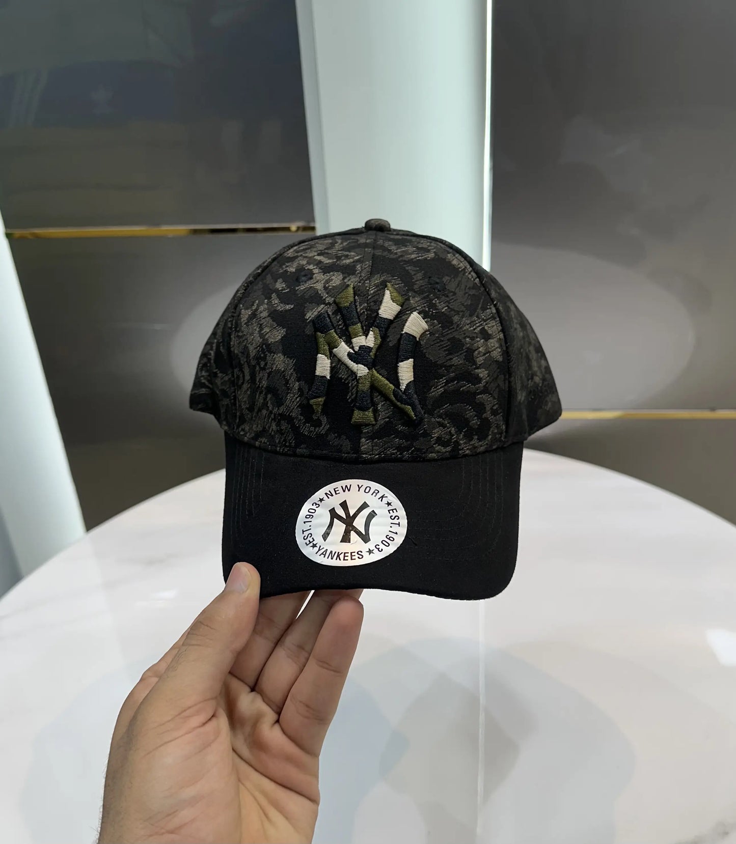 Ny Military Printed Premium Imported Cap