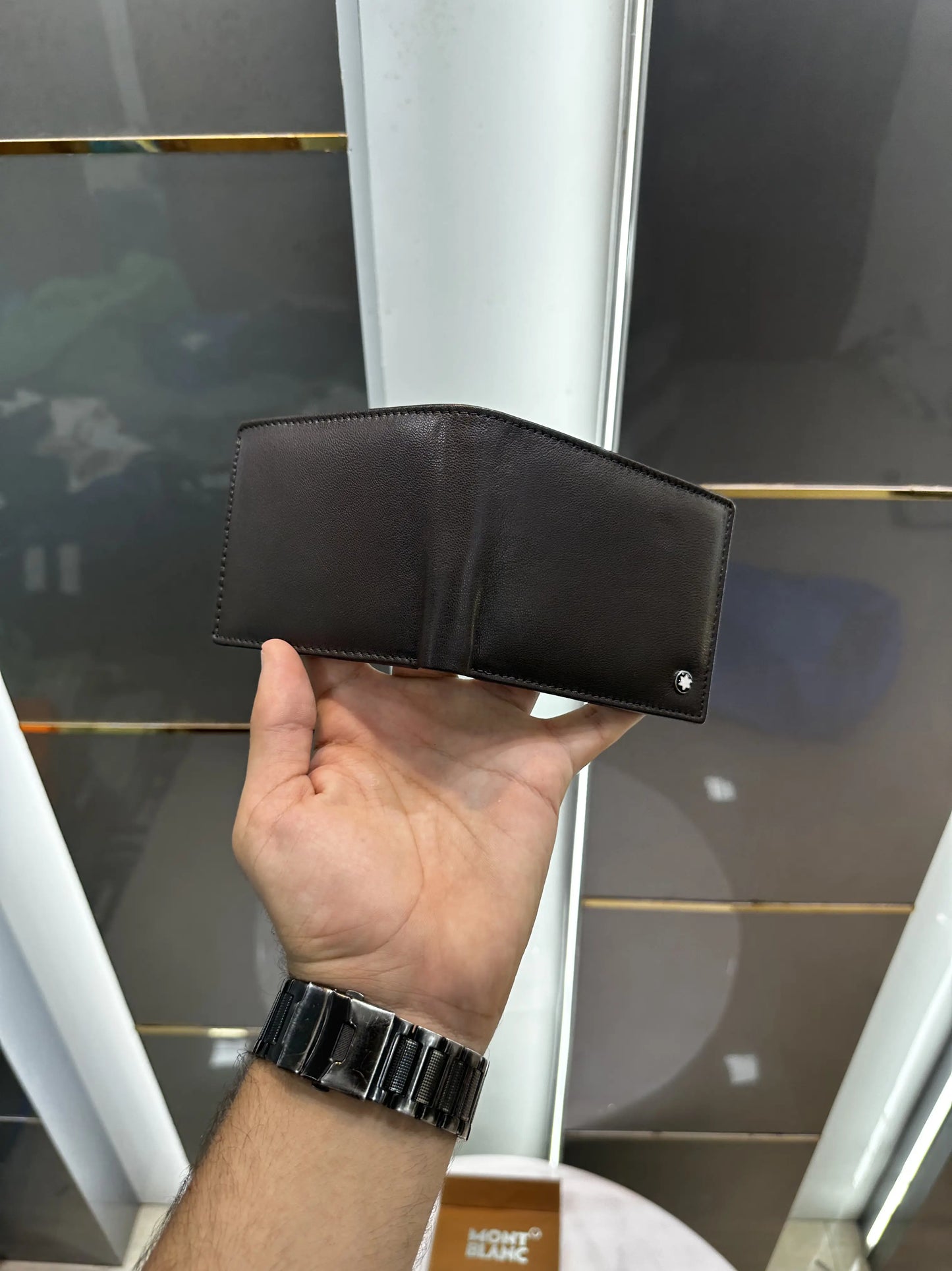 Mont Blan c Brown Premium Wallet
