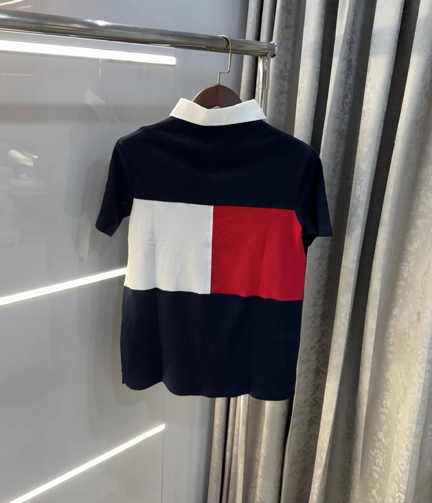 Tommy Hilfiger Navy Blue Premium Polo T-shirt